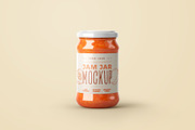 Jam Jar Mockup Set | Label Design, a Cups & Container Mockup by Deeplab (Thumbnail 4 of 15)