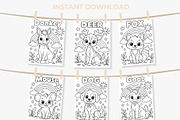 Animal Coloring Book Kids 30 Page, an Education Illustration by Mohammad Sarfaraz (Thumbnail 7 of 15)