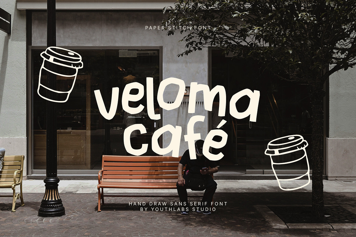 Paper Stitch - Hand Drawn Font, a Handwritten Font by Youthlabs Studio (Photo 6 of 15)