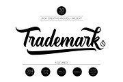 Trademark, a Script Font by JROH Creative (Thumbnail 1 of 7)