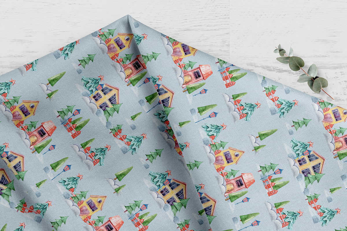 CHRISTMAS seamless patterns, a Pattern Graphic by Tiana Geo (Photo 6 of 7)