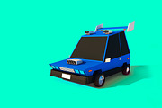 Ultimate Low Poly City Cars Pack 1, a Cars & Vehicle 3D Model by Anton Moek (Thumbnail 8 of 18)