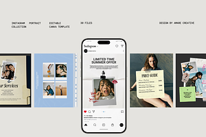 30 Instagram Portrait Canva Template