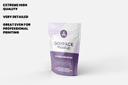 Doypack Mock-up - 9 Views, a Packaging Mockup by Illusiongraphic (Thumbnail 5 of 19)