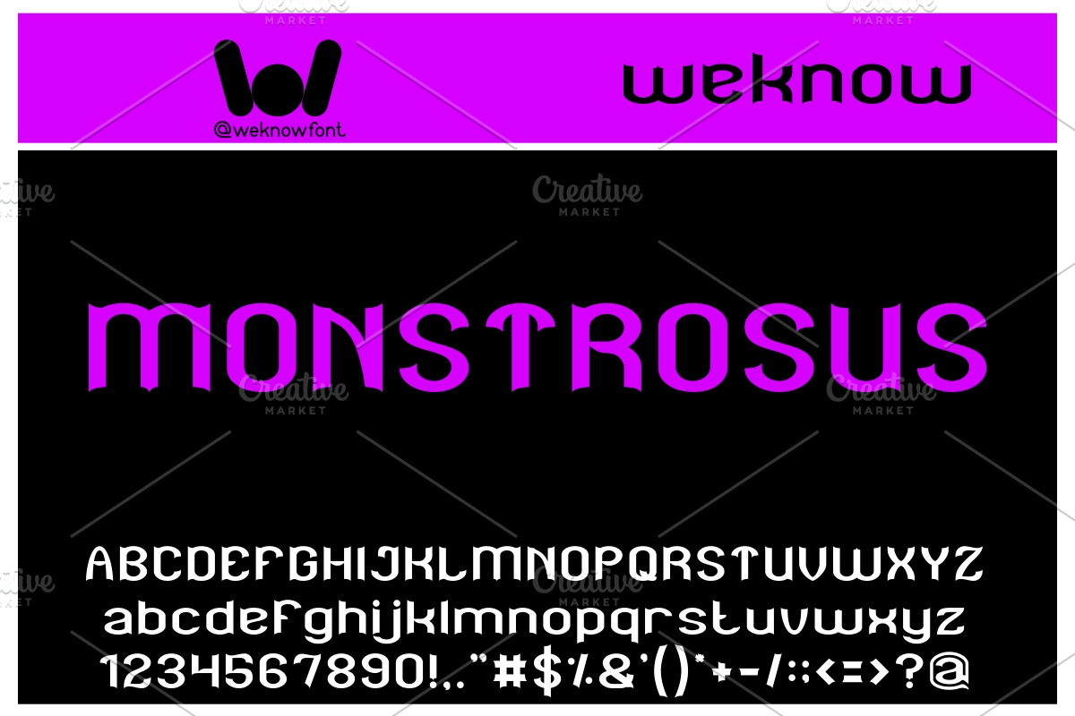 Batman font, a Font by weknow (Photo 4 of 5)
