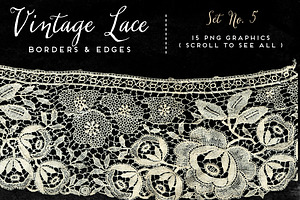 Vintage Lace Borders & Edges 5