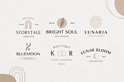 CANVA Modern logo templates pack, a Branding & Logo Template by Davide Bassu (Thumbnail 9 of 14)