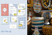 Amalfi Wedding Collection, an Invitation Template by ChristinaDesigns (Thumbnail 6 of 7)