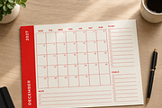 2027 Monthly Goal Planner LetterSize, a Stationery Template by Sofir Nayeem (Thumbnail 3 of 4)
