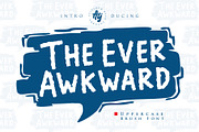 The Ever Awkward, a Font by Atj.std (Thumbnail 1 of 4)