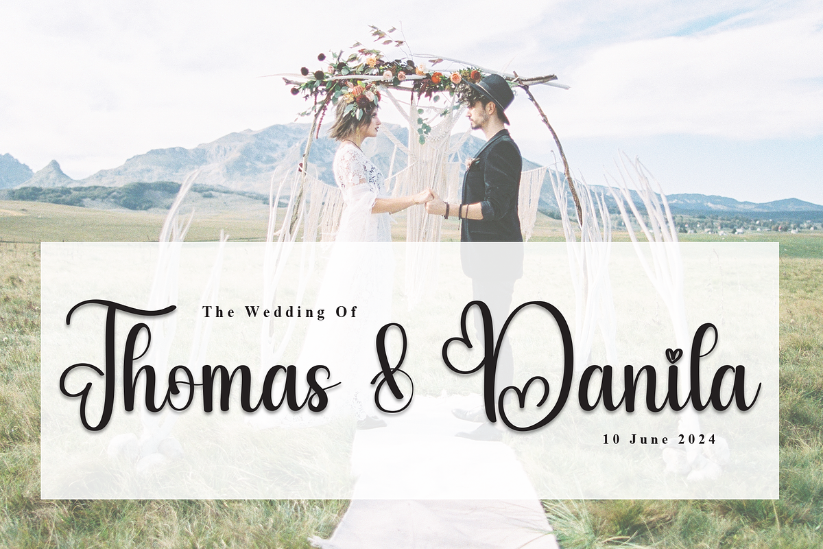 Angel Bestie | Script Font, a Font by Scratchones (Photo 2 of 8)