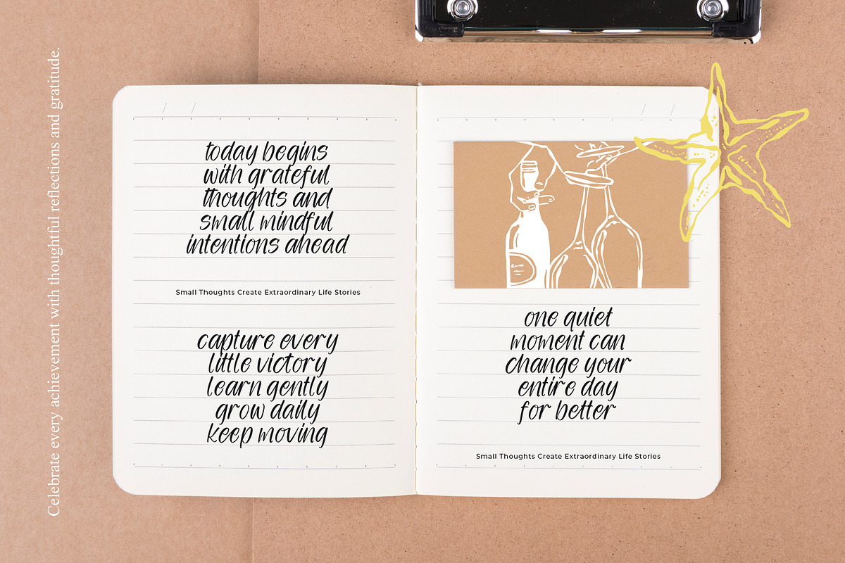 Coastal Blue New Modern Handwritten, a Script Font by stylishtype.co (Photo 9 of 10)
