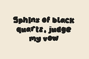Moira cutout bold handmade font, a Blackletter Font by Ashiya Pixel (Thumbnail 3 of 9)