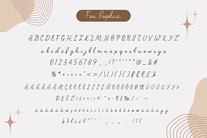 Fox Binley And Fox Sophia Duo Font