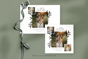 Spring Mini Session Template Mini072