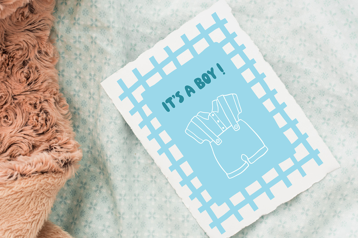 Baby line doodle set, an Object Graphic by ElenaPlatovaArt (Photo 8 of 10)