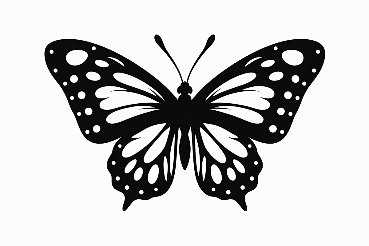 Delicate Butterfly Laser Cut Design, an Illustration by hafijul (Photo 9 of 13)