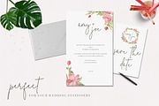 Watercolor Floral Blooms Clipart Set, an Illustration by The Autumn Rabbit Ltd (Thumbnail 6 of 7)
