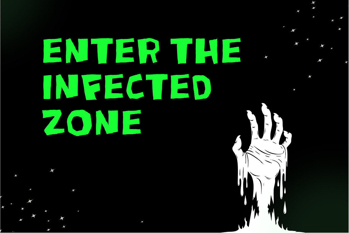 Horror Gaming – Fleshgore Font, a Sans Serif Font by Stylin Studio (Photo 4 of 8)