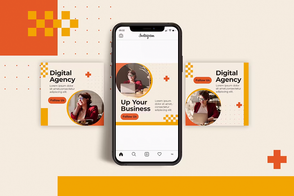 Digital Agency Social Media Template, a Social Media Template by Xtrahive (Photo 4 of 4)