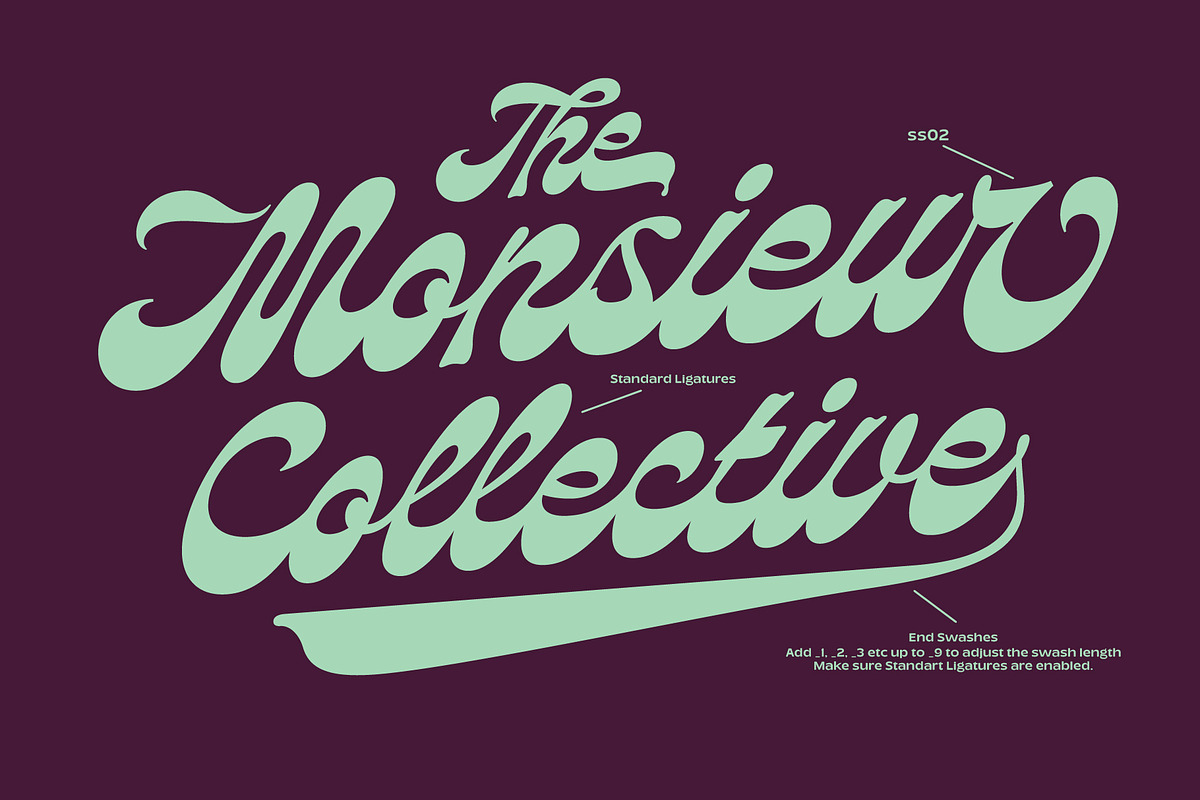 TNSC Olivian - Vintage Bold Script, a Script Font by The Native Saint Club (Photo 6 of 15)