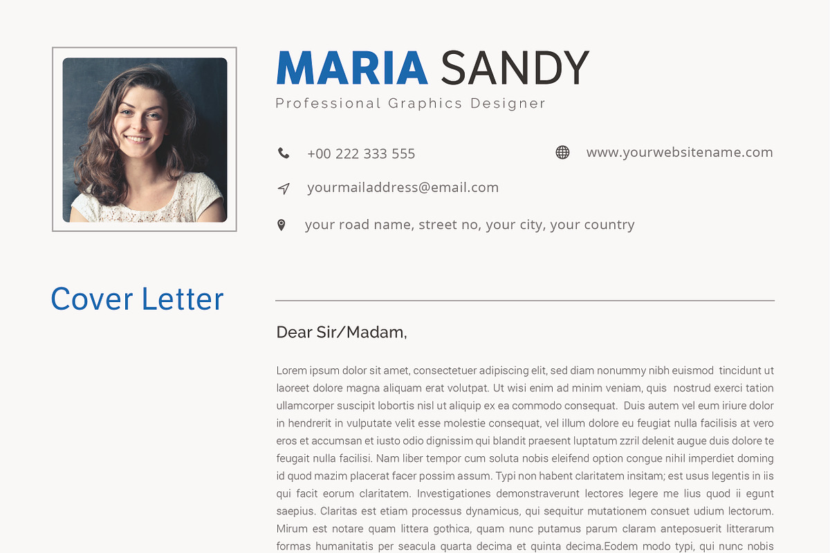 CV / Resume Template, a Resume Template by ARP Creation (Photo 6 of 9)