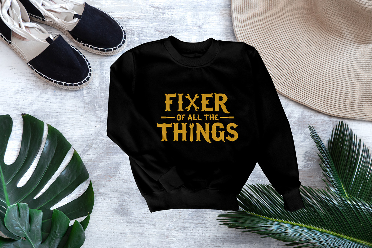 Fixer Of All The Things Shirt Design, a Graphic by Vector Portal (Photo 5 of 5)