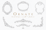 Ornamental Frames for Wedding Logos, an Illustration by Blushed Design by Katrina (Thumbnail 6 of 6)