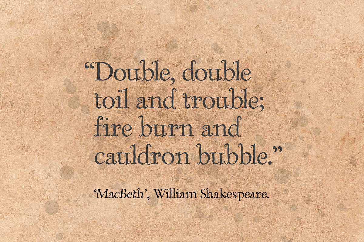Billy Witch -spellbinding serif font, a Serif Font by Little Type Factory (Photo 12 of 13)