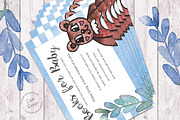 Watercolor Teddy Bear Baby Shower, an Invitation Template by Love Design (Thumbnail 5 of 5)