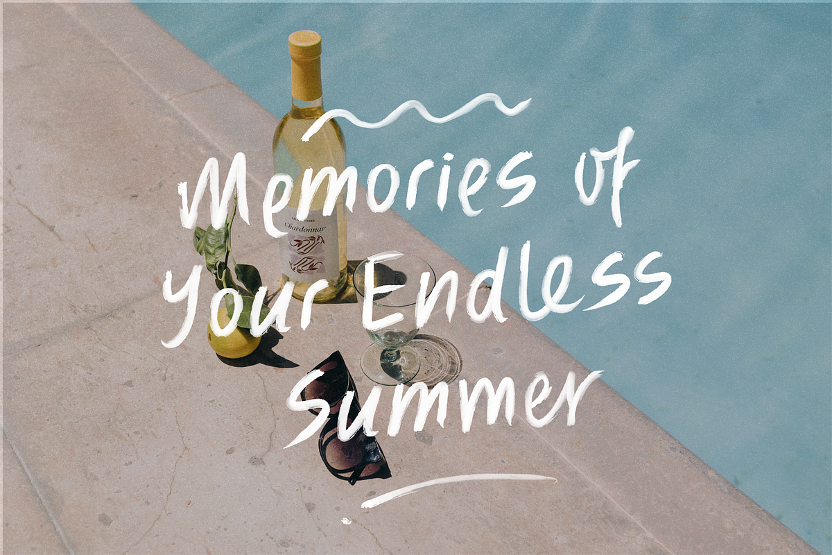 La Dolce Estate SVG Brush Font, a Handwritten Font by The Gelato Type (Photo 12 of 19)