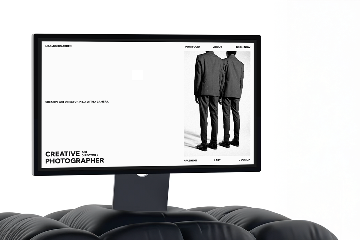 Creative Portfolio Template – Modern, a Wix Template by pixlspace (Photo 1 of 8)