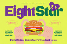 EightStar Modern Playful Display