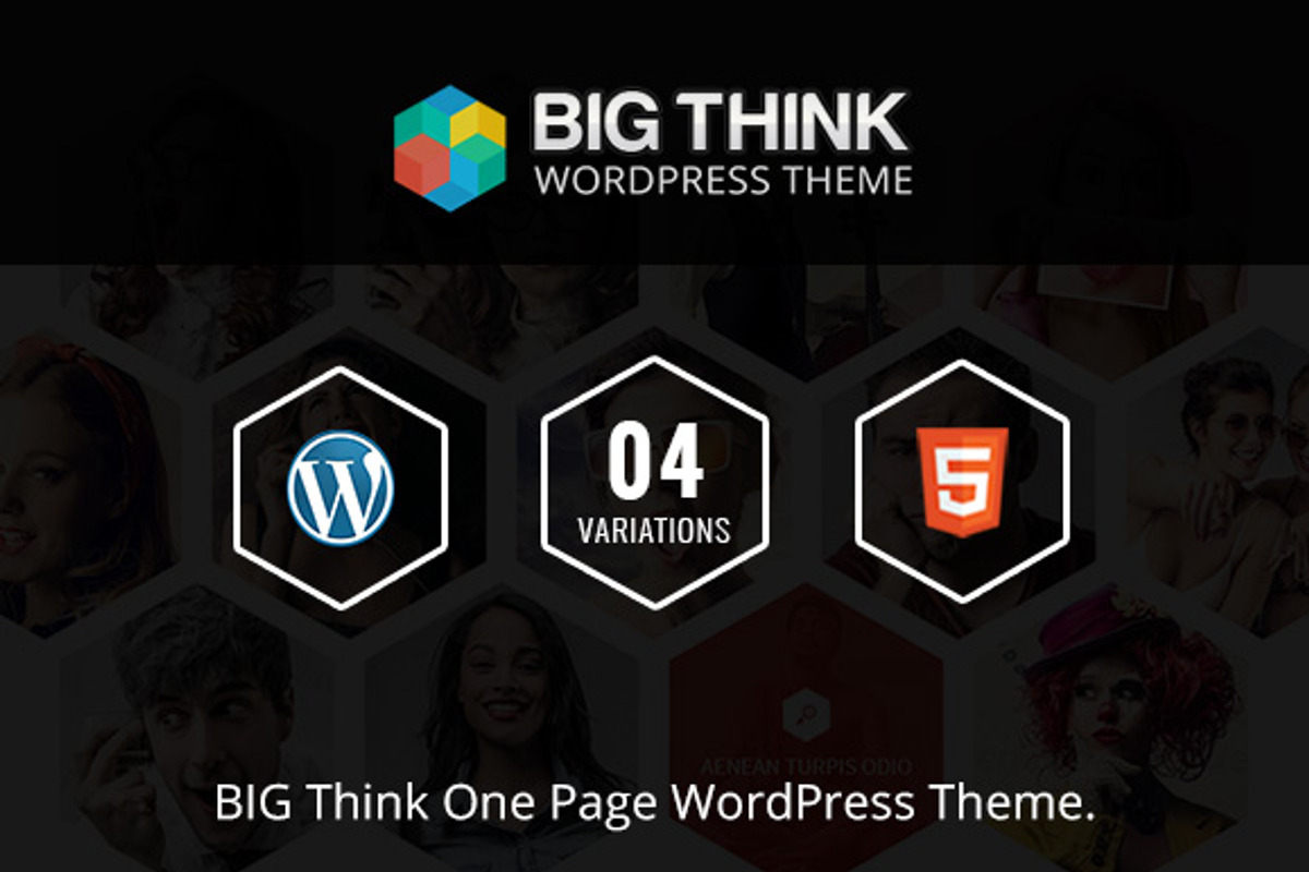 BIG THINK Multipurpose WP Theme, a WordPress Template by hsoft (Photo 1 of 5)