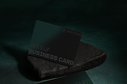 Dark Premium Business Card Mockup, an Advertising Mockup by MD.HAMZA.DESIGNS (Thumbnail 5 of 5)