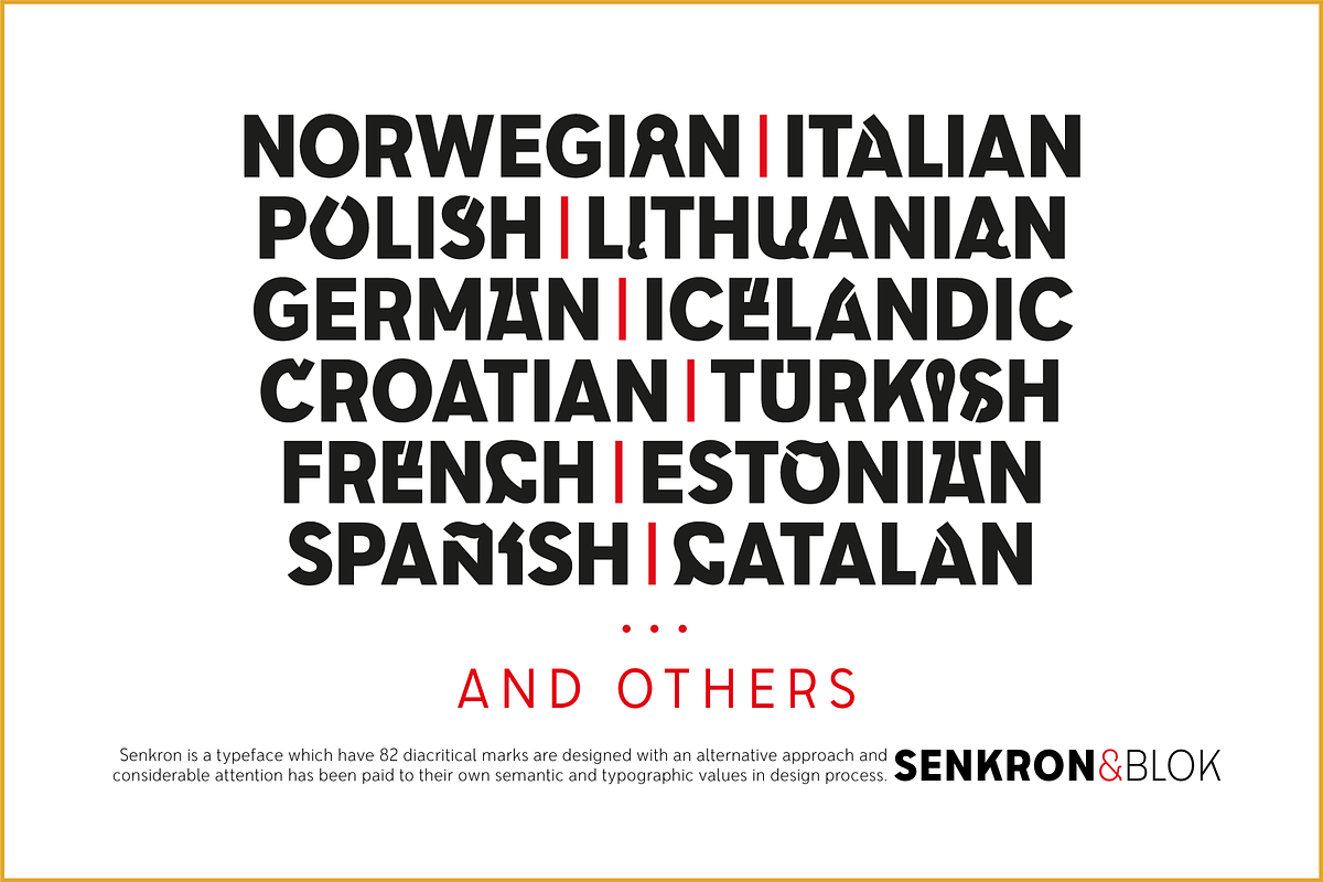 Senkron, a Sans Serif Font by Gurup Stüdyo (Photo 11 of 13)