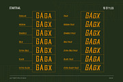 Startrail Futuristic Retro Family, a Serif Font by Lettertype Studio (Thumbnail 2 of 15)