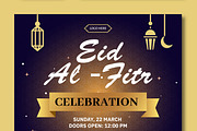 Eid Al Fitr Celebration Social Media, a Social Media Template by MightyDesign (Thumbnail 3 of 7)