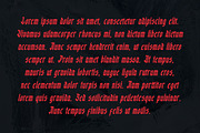 Eksellena - Blackletter Display, a Blackletter Font by Typehand Studio (Thumbnail 3 of 14)