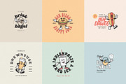 Food Friends Vintage Mascots & Logos, a Food Illustration by Staple. (Thumbnail 8 of 8)