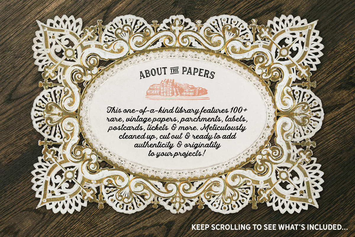 Vintage Paper Ephemera Archive, a Texture Graphic by The Artifex Forge (Photo 2 of 18)