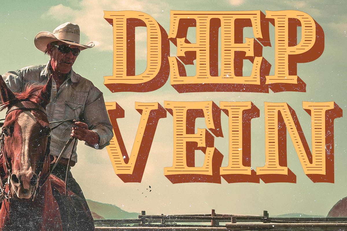 Western Roodle-Vintage Modern Serif, a Serif Font by Mofr 24 (Photo 2 of 8)