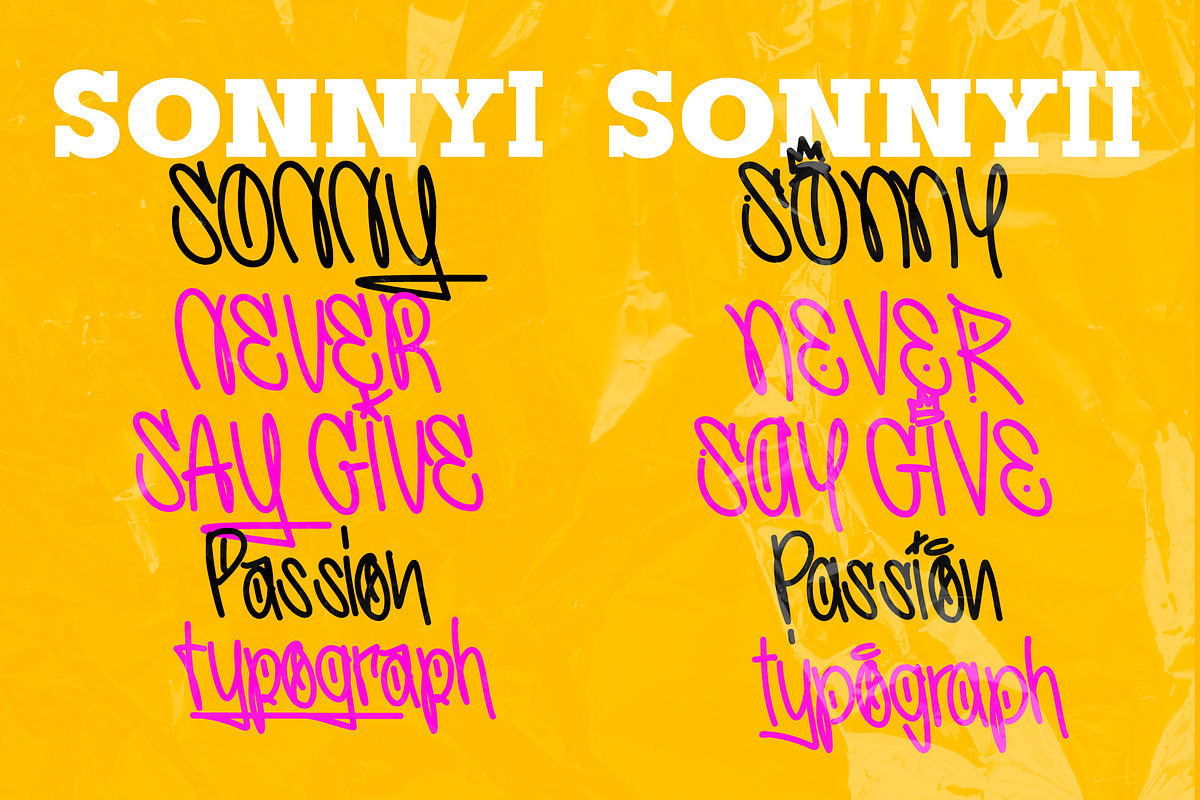 Sonny, a Handwritten Font by BBtypeStudios (Photo 6 of 8)