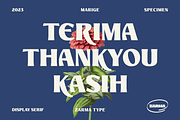 Marige - Modern Display Serif Font, a Serif Font by Zarma Type (Thumbnail 12 of 12)