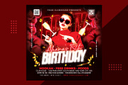 Birthday Flyer, a Templates & Theme by MithilaCreation (Thumbnail 3 of 6)