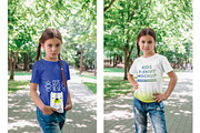 Kids Girl T-Shirt PSD Mockups Vol5, a Shirt Mockup by Hi, Mock-Up! (Thumbnail 6 of 8)