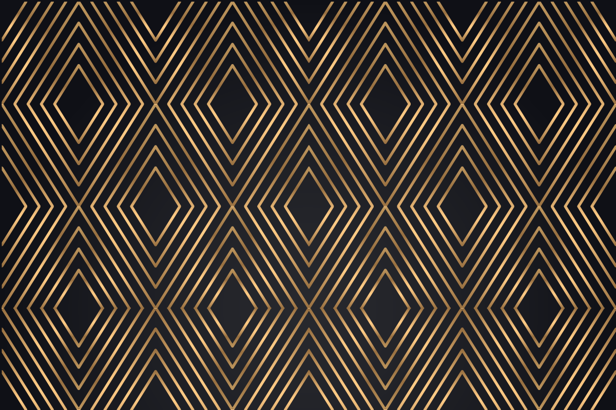 Golden Geometric Backgrounds, a Pattern Graphic by CreativesCastle (Photo 4 of 6)
