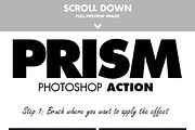 Prism Photoshop Action preview 2