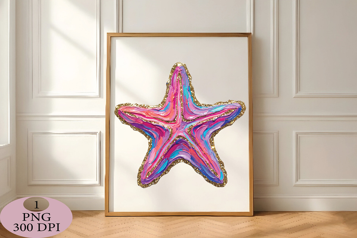 Coquette Summer Starfish Png, an Illustration by Daily.Designs (Photo 3 of 5)