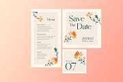 Clean Floral Wedding Suite, an Invitation Template by Neermana (Thumbnail 4 of 4)